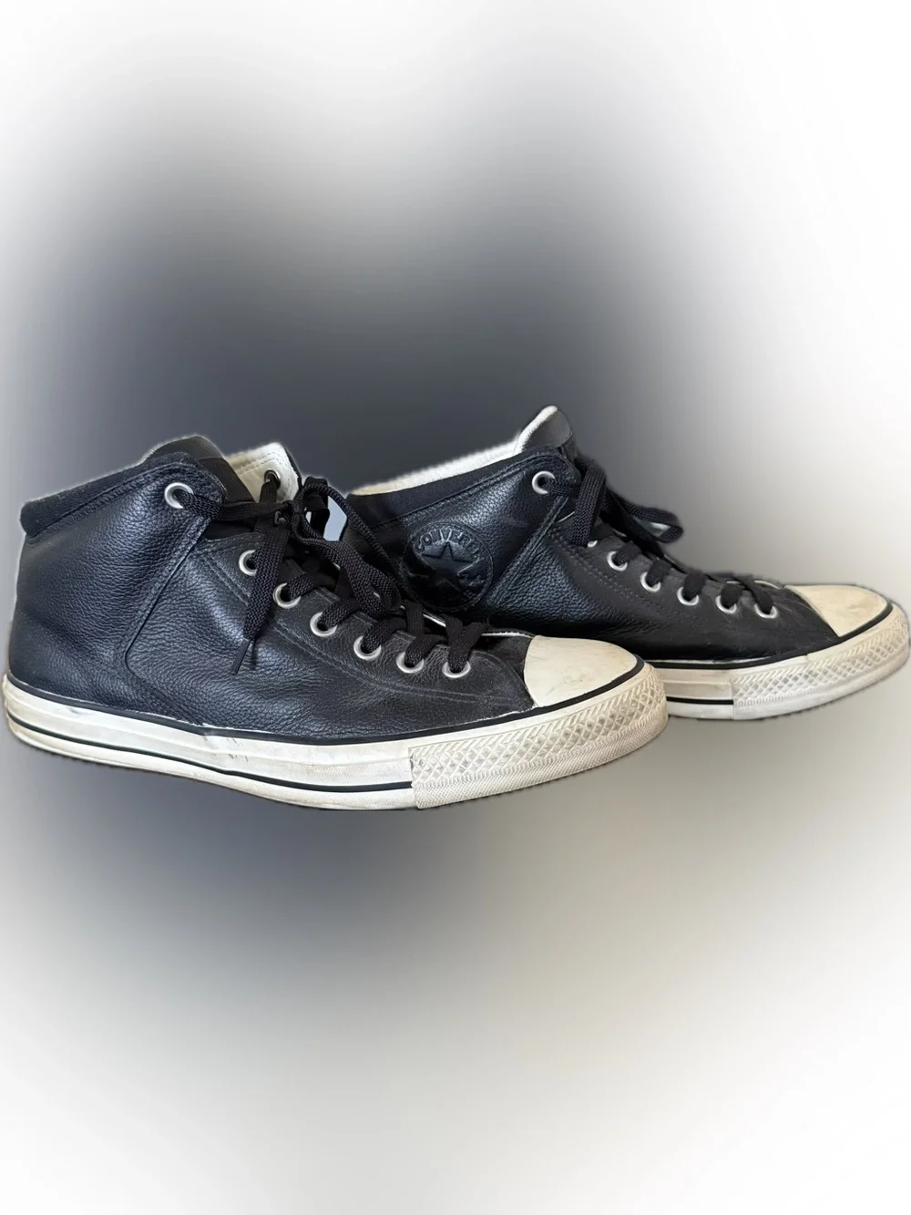 Converse Black High-Top Sneakers - Picture 3 of 6